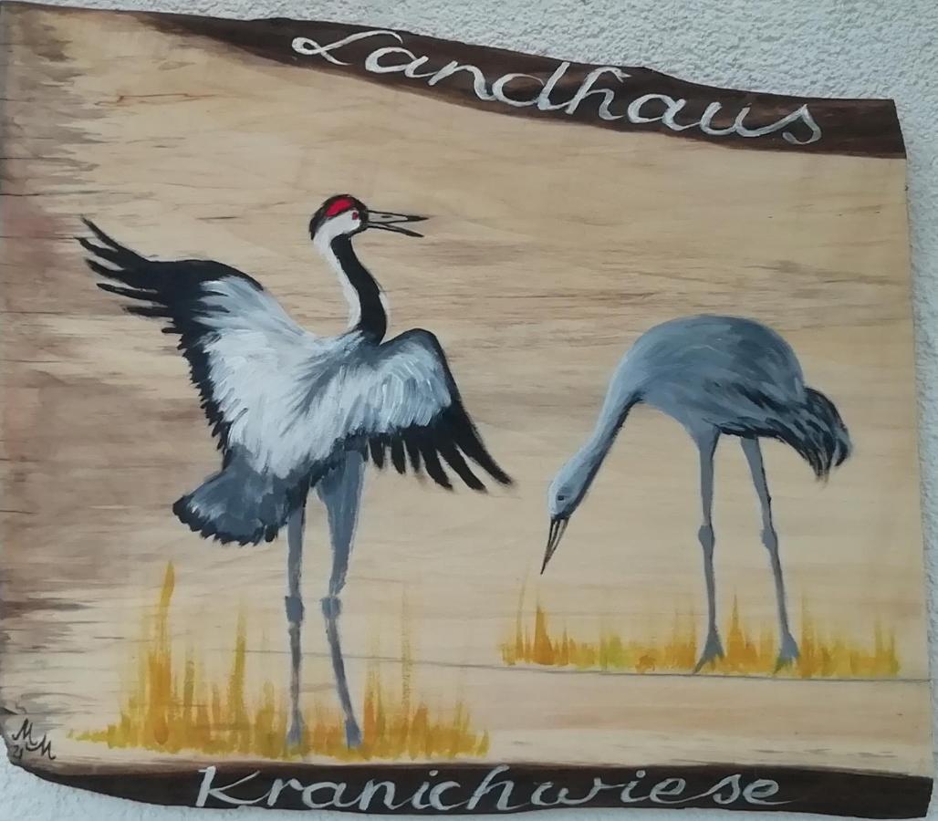 Landhaus Kranichwiese Göhren-Lebbin Eksteriør bilde