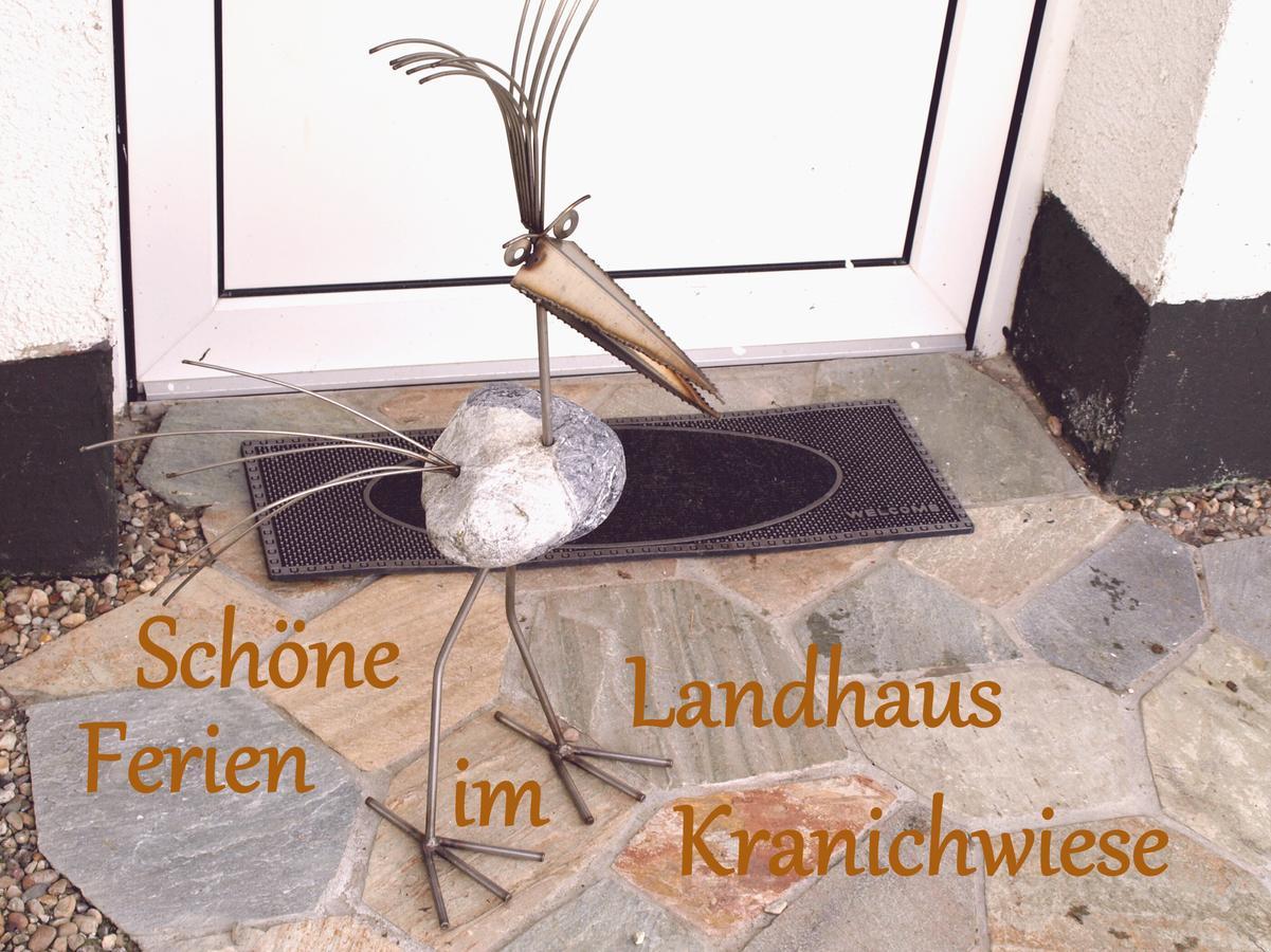 Landhaus Kranichwiese Göhren-Lebbin Eksteriør bilde